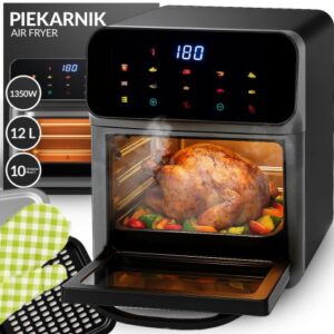 AIR FRYER 12L PIEKARNIK 1350W 10 TRYBÓW AIRFRYER- ER762